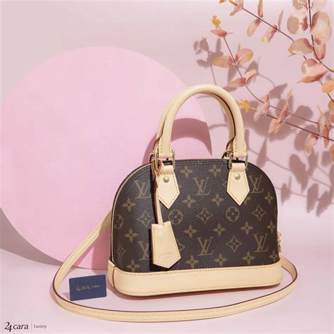 louis vuitton alma rose|louis vuitton alma bb monogram.